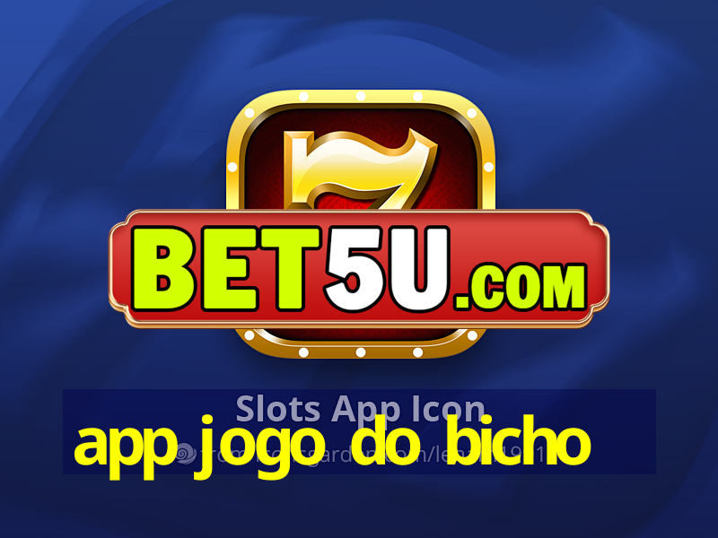 app jogo do bicho